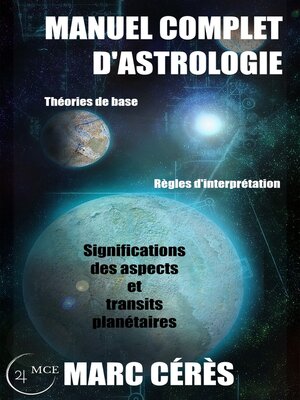 cover image of MANUEL COMPLET D'ASTROLOGIE
